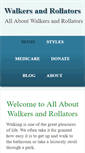 Mobile Screenshot of erollatorwalker.com